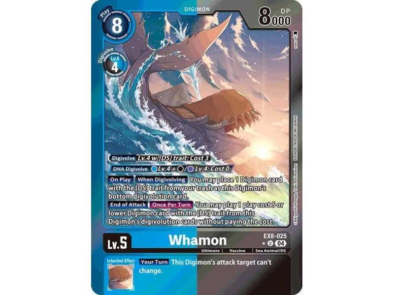 Whamon (Limited Foil) – EX08 Chain of Liberation | Carta DIGIMON en México