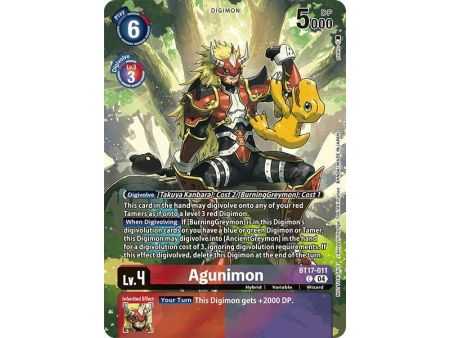 Agunimon (Box Topper) – EX08 Chain of Liberation | Carta DIGIMON en México