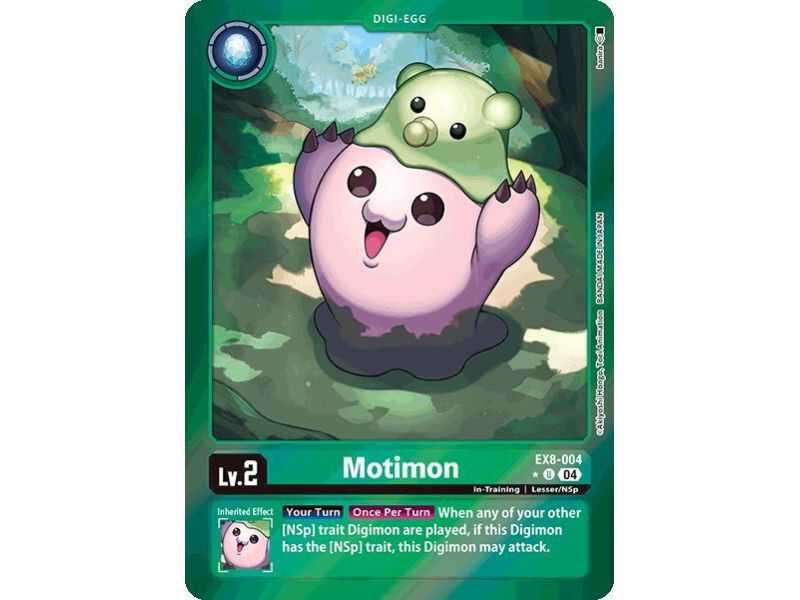 Motimon (Limited Foil) – EX08 Chain of Liberation | Carta DIGIMON en México
