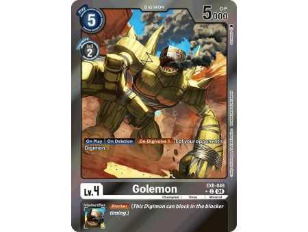 Golemon (Limited Foil) – EX08 Chain of Liberation | Carta DIGIMON en México