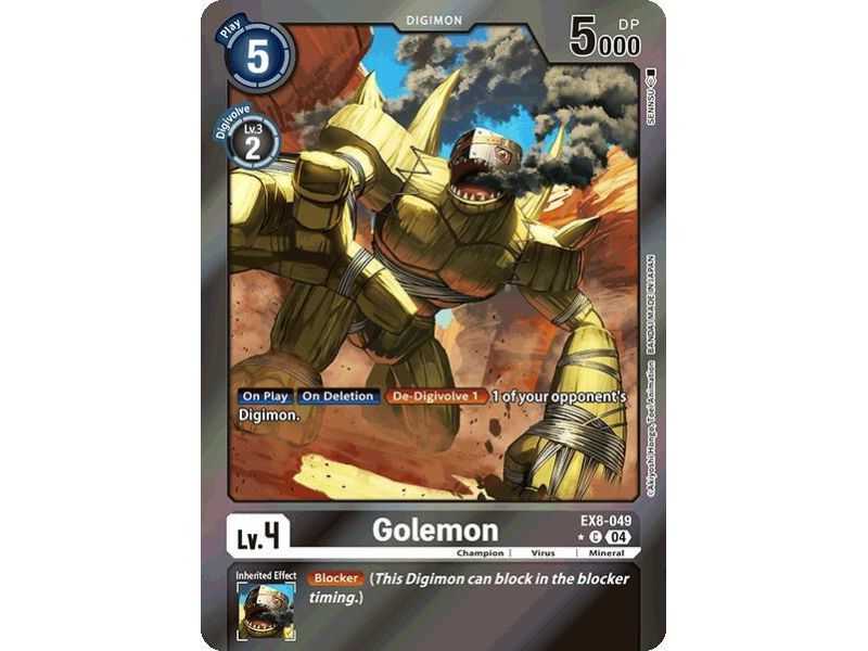 Golemon (Limited Foil) – EX08 Chain of Liberation | Carta DIGIMON en México