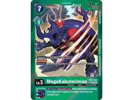 MegaKabuterimon (Limited Foil) – EX08 Chain of Liberation | Carta DIGIMON en México
