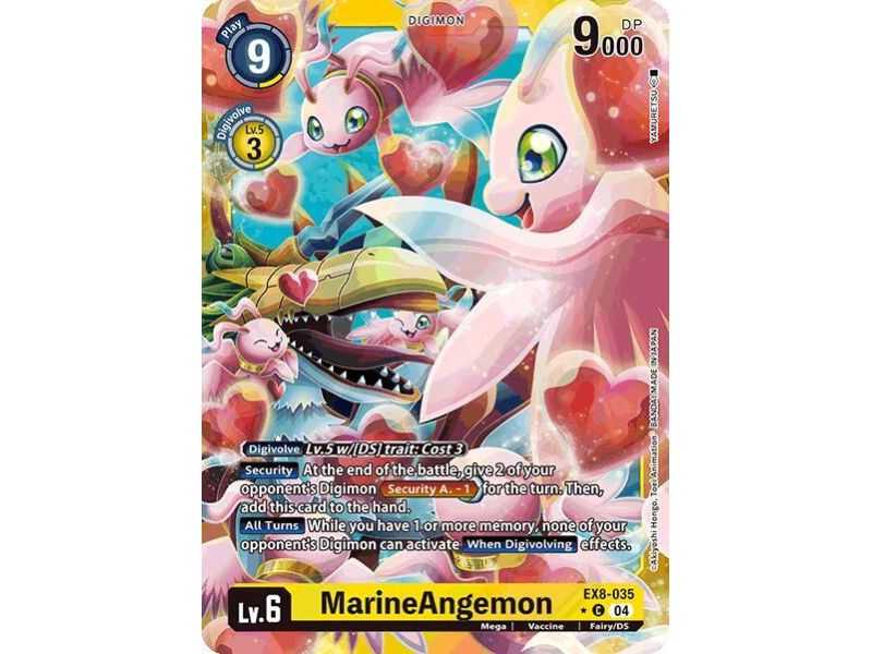 MarineAngemon (Limited Foil) – EX08 Chain of Liberation | Carta DIGIMON en México