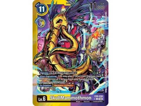 SkullMammothmon (Limited Foil) – EX08 Chain of Liberation | Carta DIGIMON en México