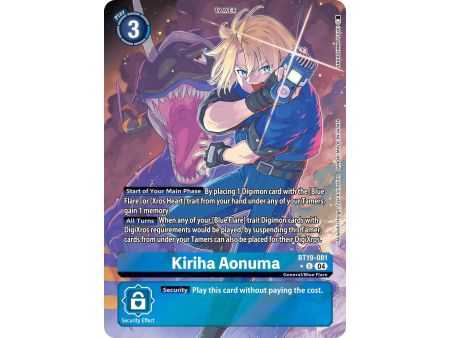 Kiriha Aonuma (Alternate Art) – BT19-20 Special Booster 2.5 | Carta DIGIMON en México