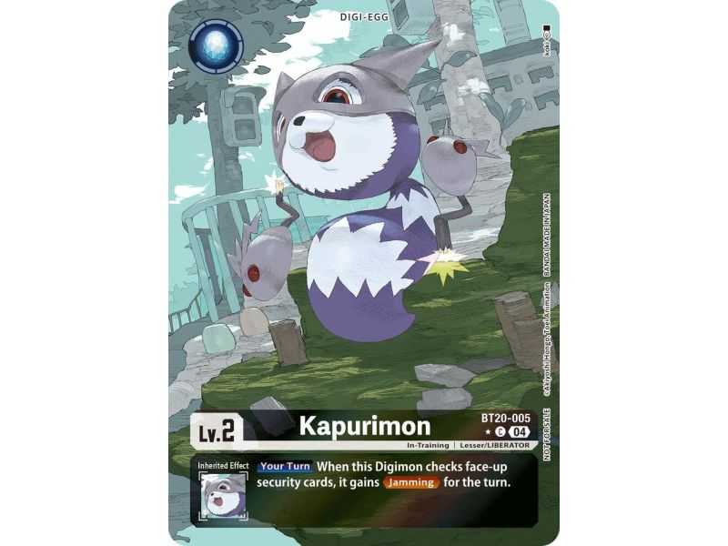 Kapurimon (Box Promotion Pack) – BT19-20 Special Booster 2.5 | Carta DIGIMON en México