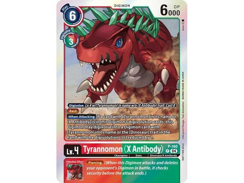 Tyrannomon (X Antibody) (Chain of Liberation - Upgrade Pack)