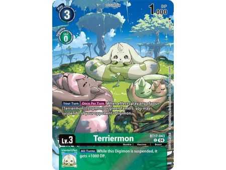 Terriermon (Box Topper) – EX08 Chain of Liberation | Carta DIGIMON en México
