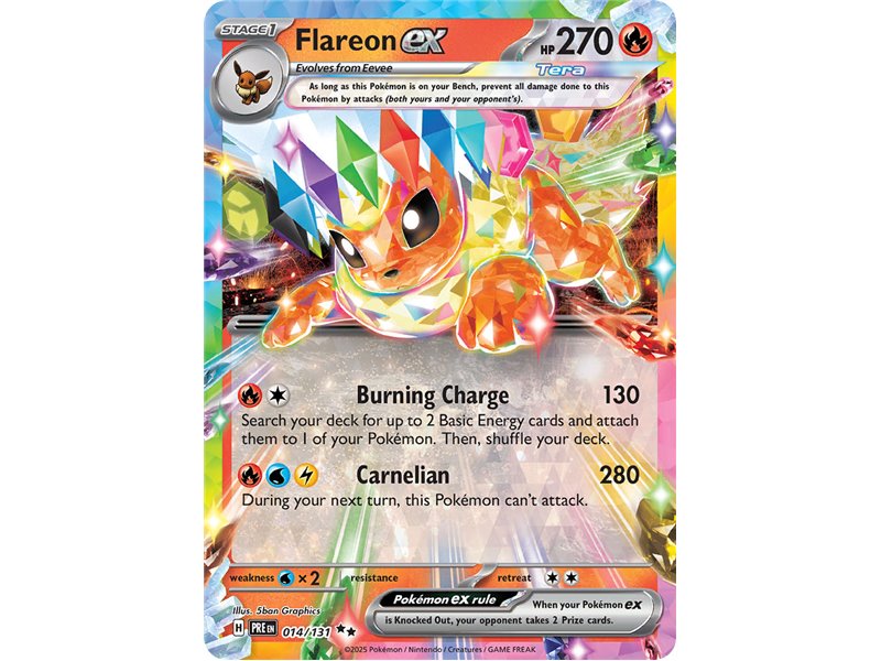Flareon ex (Double Rare )