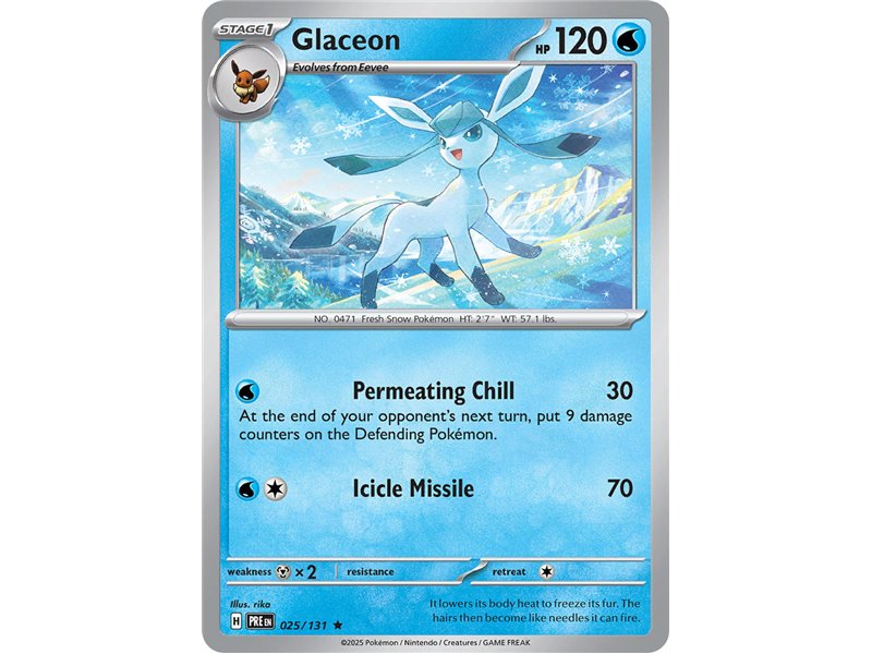 Glaceon (Rare Holofoil)