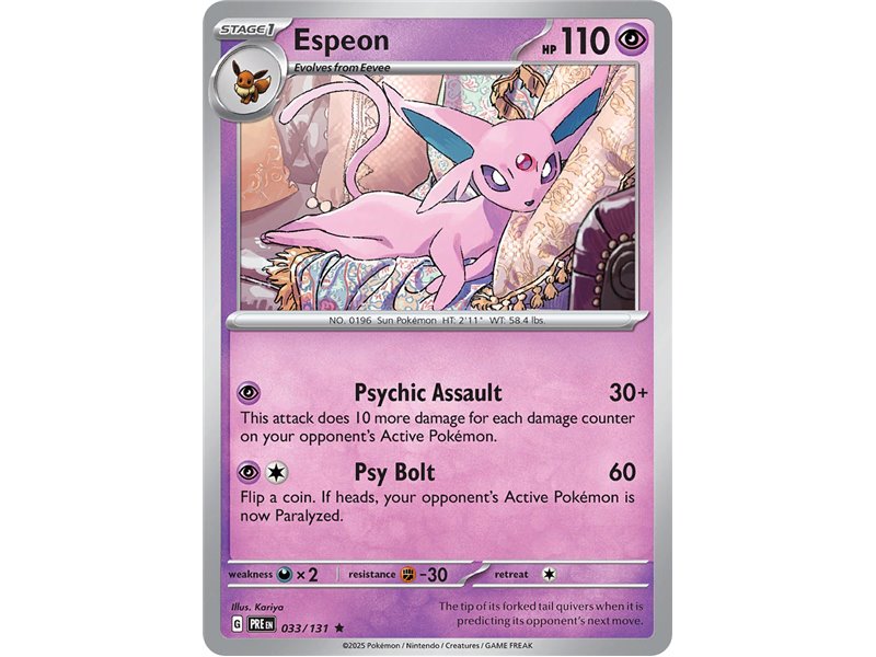 Espeon (Rare Holofoil)