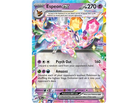 Espeon ex (Double Rare)