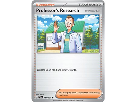Professor�s Research (Professor Elm) (Common)