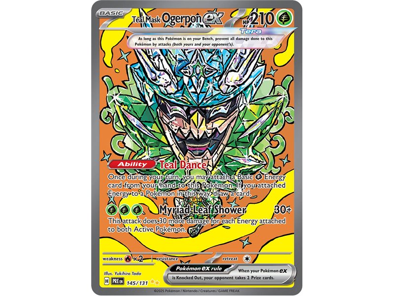 Teal Mask Ogerpon ex (Special Illustration Rare)