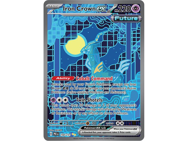 Iron Crown ex (Special Illustration Rare)