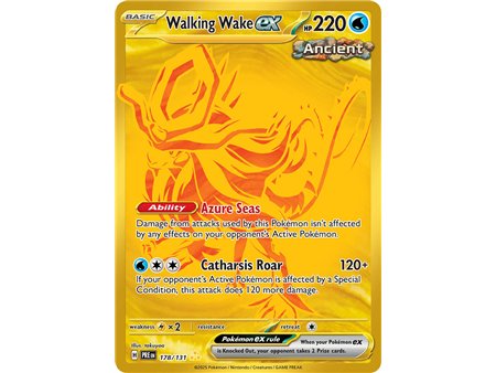 Walking Wake ex (Hyper Rare)