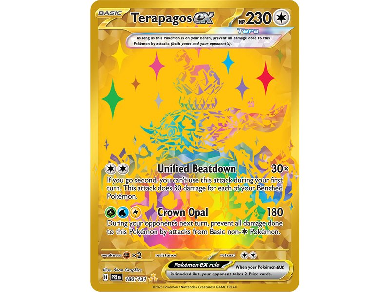 Terepagos ex (Hyper Rare)