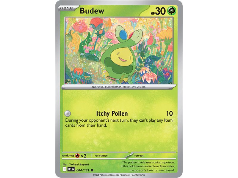 Budew (Common/Reverse Holofoil)