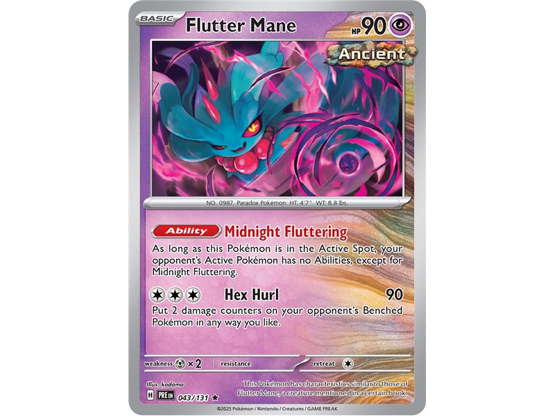 Flutter Mane (Rare/Reverse Holofoil)