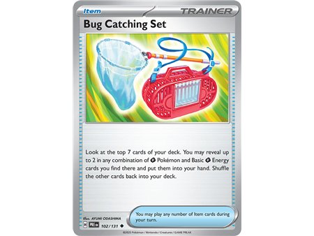 Bug Catching Set (Uncommon/Reverse Holofoil)