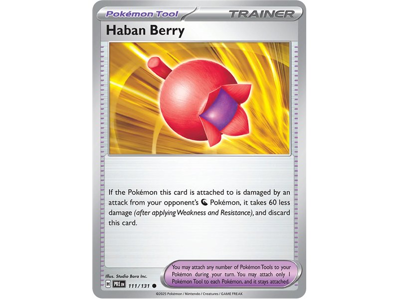 Haban Berry (Common/Reverse Holofoil)