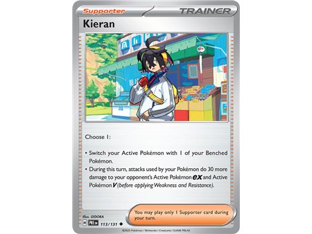 Kieran (Uncommon/Reverse Holofoil)