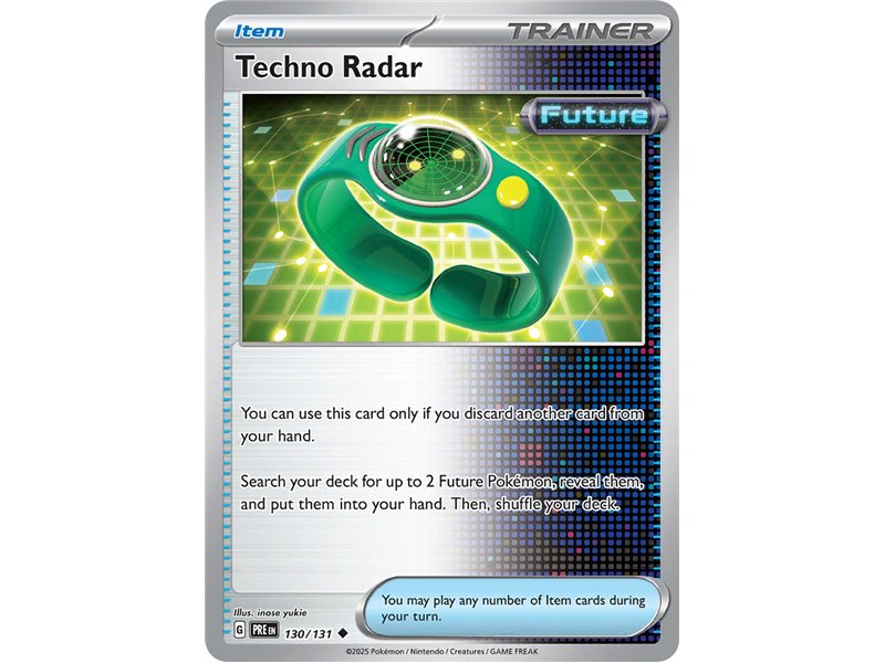 Techno Radar (Uncommon/Reverse Holofoil)