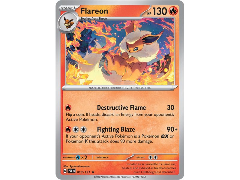 Flareon (Master Ball Pattern)