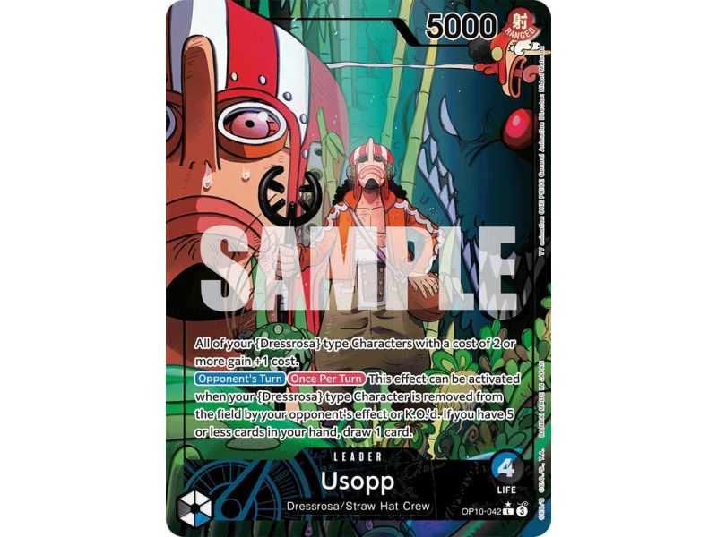 Usopp (Parallel) – OP10 Royal Blood | Carta ONE PIECE en México