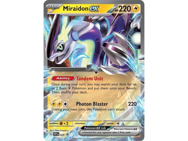 Miraidon ex - SVP028 (PR)
