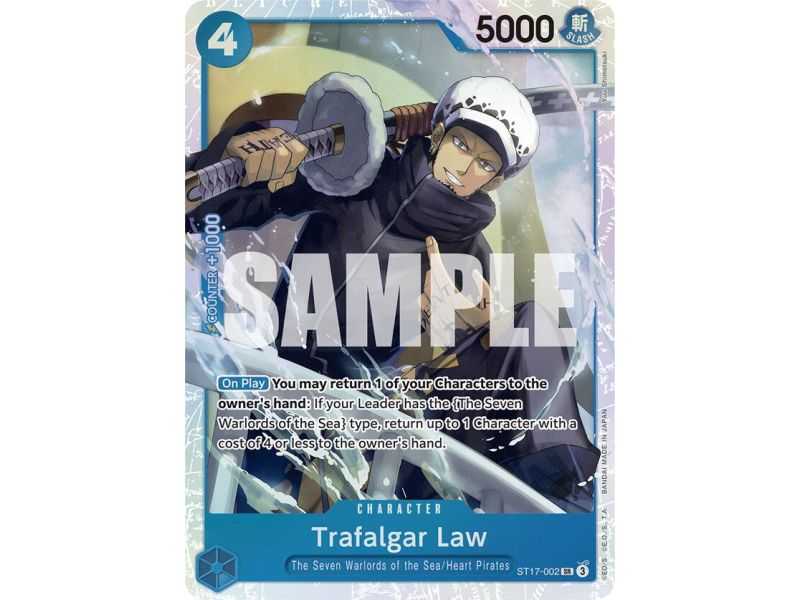 Trafalgar Law (Super Rare) – ONE PIECE DECKS | Carta ONE PIECE en México