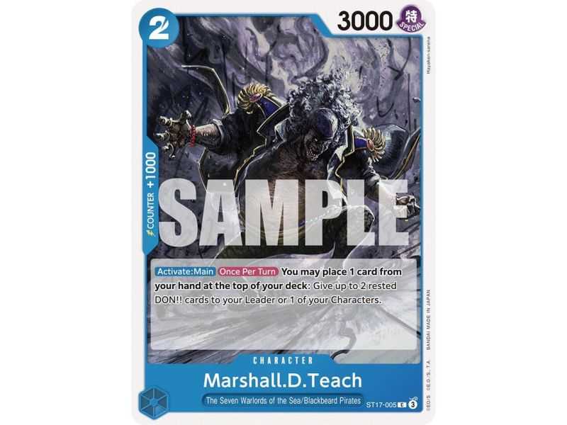 Marshall.D.Teach (Common) – ONE PIECE DECKS | Carta ONE PIECE en México