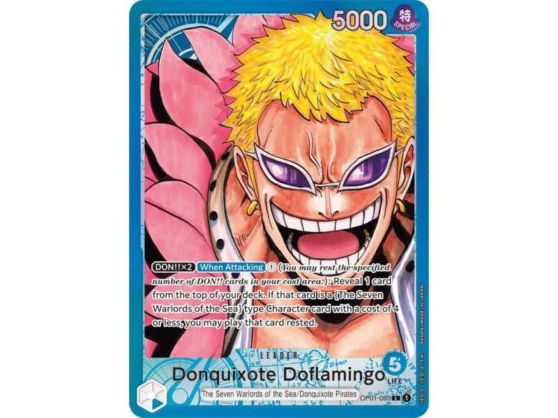 Donquixote Doflamingo (Parallel) – OP1 Romance Dawn | Carta ONE PIECE en México