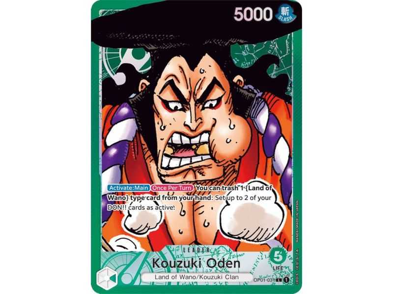 Kouzuki Oden (Parallel) – OP1 Romance Dawn | Carta ONE PIECE en México