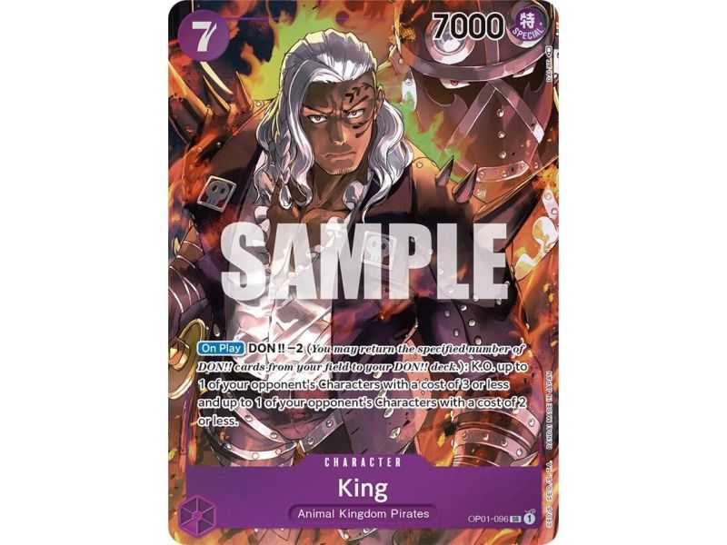 King (Parallel) – OP1 Romance Dawn | Carta ONE PIECE en México