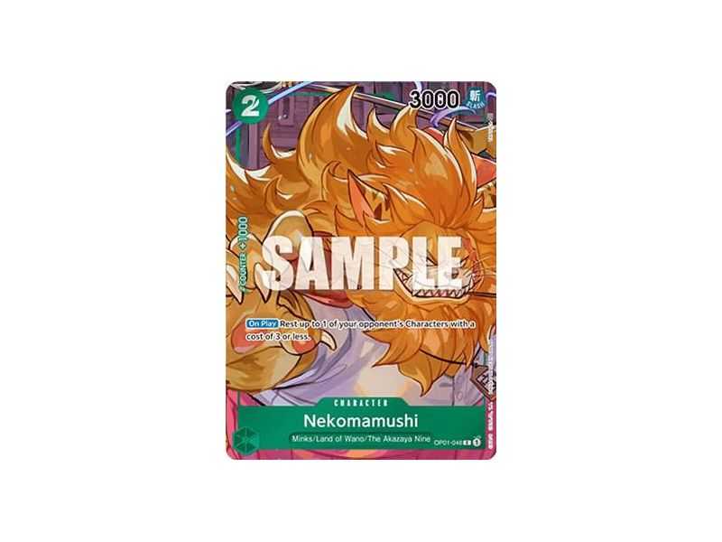 Nekomamushi (Box Topper) – OP1 Romance Dawn | Carta ONE PIECE en México