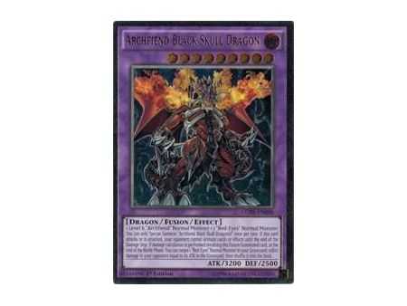 Archfiend Black Skull Dragon (Ultimate Rare) – Clash of Rebellions | Carta YUGIOH en México