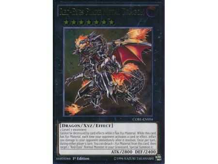 Red-Eyes Flare Metal Dragon (Ultimate Rare) – Clash of Rebellions | Carta YUGIOH en México