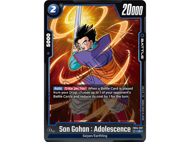 Son Gohan : Adolescence (Common)