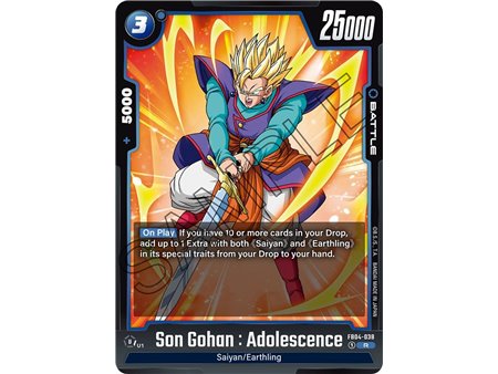 Son Gohan : Adolescence (Rare)