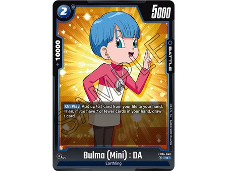 Bulma (Mini) : DA (Rare)
