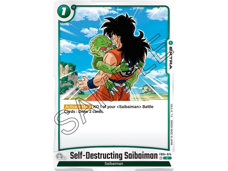 Self-Destructing Saibaman (Common)