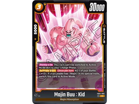 Majin Buu : Kid (Rare)