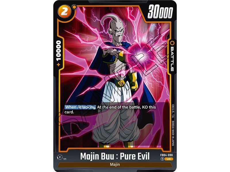 Majin Buu : Pure Evil (Uncommon)