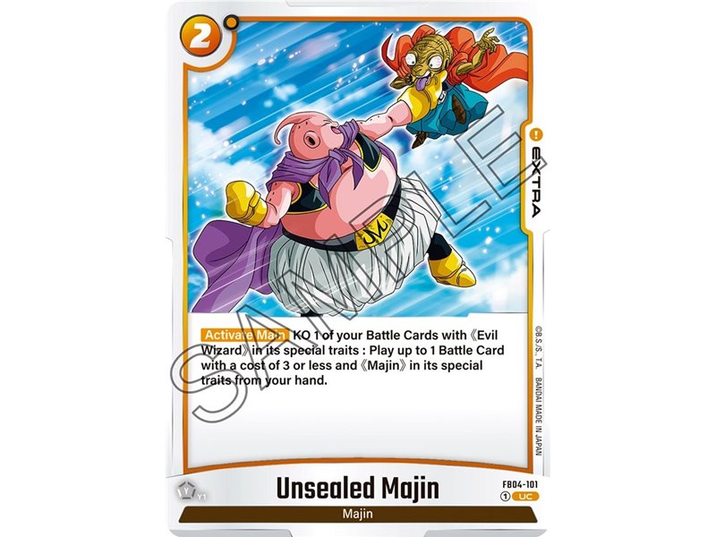 Unsealed Majin (Uncommon)