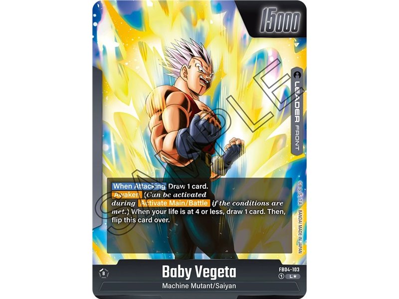 Baby Vegeta // Super Baby 2 (Alternate Art)