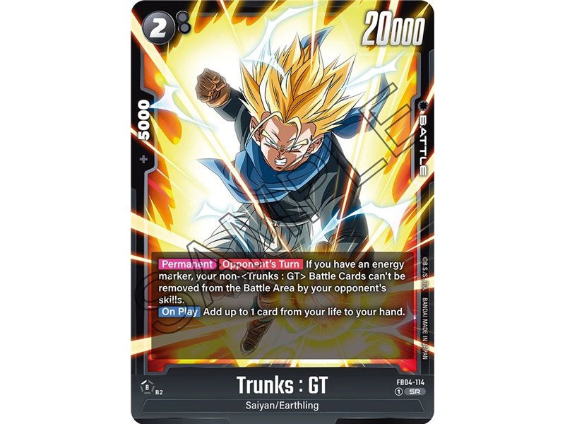 Trunks : GT (Super Rare)
