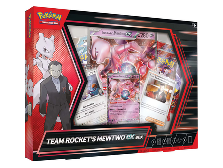 Team Rocket's Mewtwo ex Box (Español)