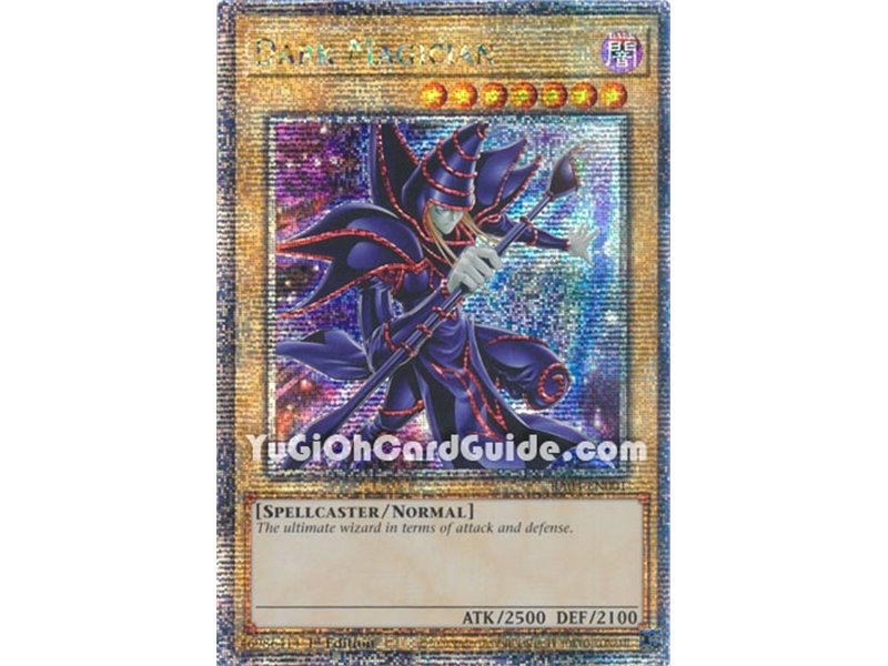 Dark Magician (New Artwork) (Quarter Century Secret Rare)