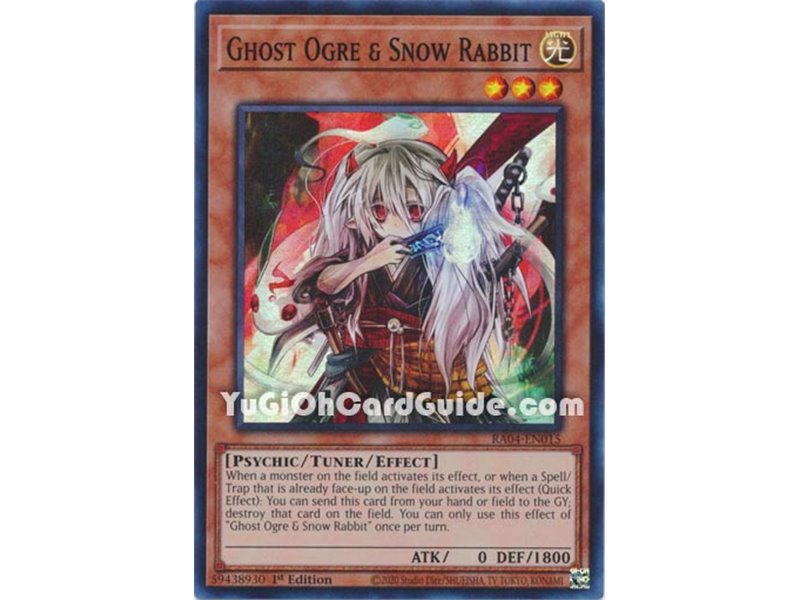 Ghost Ogre & Snow Rabbit (Collector's Rare)